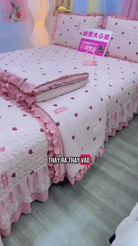 Bộ chăn ga phủ bèo chuẩn nhập. #bedding #chăn 