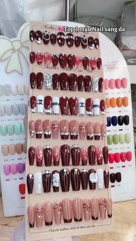 Top 1 màu Nail sáng da. #nailbox #nailboxnhalananh #nailboxthietke #nails 