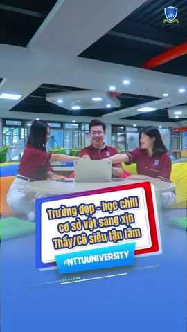 Trường đẹp – học chill – cơ sở vật sang xịn , giảng viên thì không chỉ giỏi mà còn siêu tận tâm vậy còn gì bằng? mà bạn còn chờ gì? Click vô TUYENSINH.NTT.EDU.VN để chốt ngay mái nhà NTTU nha 🥰💓 #NTTU #nguyentatthanhuniversity #NTT #kythithptquocgia2025 #dhnguyentatthanh #vairal #xuhuong #hocbongnttu #2k7 #timhieunganhhoc #THPTQG2025 #phongvan #cosovatchat #LearnOnTikTok #abcxyz #hocbongnttu 