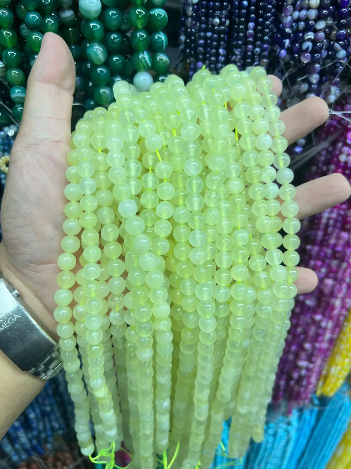 Wholesale crystal beads if interested contact me Buy Free Shipping from the homepage #diyjewelrymaking #loosebeads #wholesale #fyp 