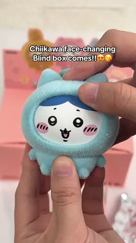 Chiikawa face-changing Blind box comes!!😍😘 #unboxing #blindbox #minions #fypシ 