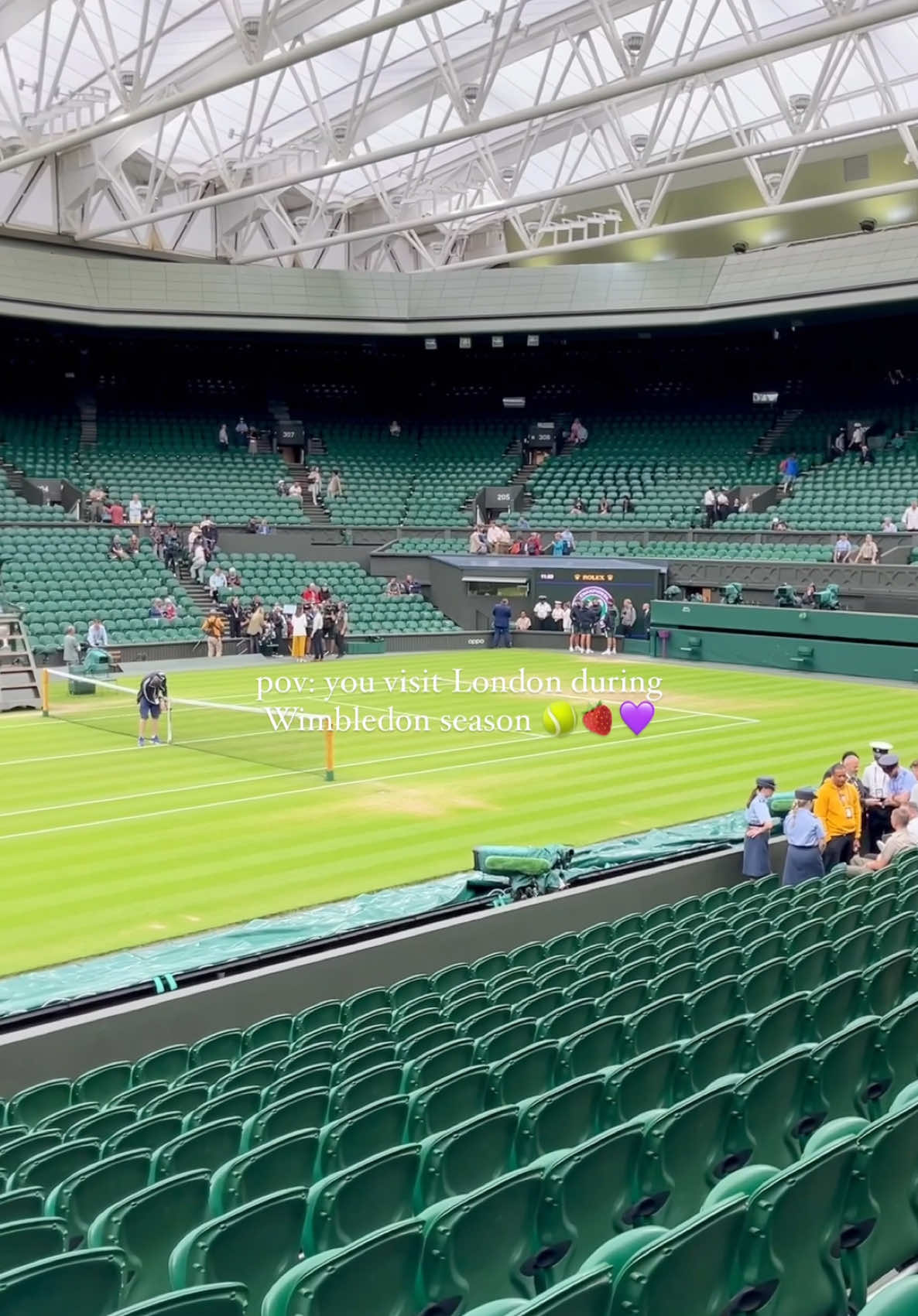 💚💜 London + Wimbledon = summer magic you have to experience ☀️✨ Here’s how to spend your day in London during the Wimbledon Championship! 🍓 Start with the iconic strawberries & cream at the stadium - a classic you can’t miss! (If you’re a @barclaycard customer, you can even redeem it for free 😉) 👟 Catch some thrilling tennis action and soak up the electric atmosphere. ☕️ Pause for a @Lavazza Coffee Spot coffee. Make sure to visit Lavazza on Oxford Street to try their tennis ball-shaped dessert (yes, really!). 🧺 If you can’t get Centre Court tickets, head over to East Village for free outdoor screenings with great vibes and green spaces. 🥐 Don’t forget to treat yourself to a strawberry prosecco croissant from @Signorelli Bakery London - Wimbledon’s sweetest surprise! 🍦 Cool down with some refreshing Wimbledon ice cream from @La Gelatiera - the perfect summer treat! #my_ldn #wimbledon2025 #Wimbledon #visitlondon #visitlondon❤️ #londonsummer #eastvillage #thingstodoinlondon #londonthingstodo #lavazzacoffee #lavazza #wimbledonfinal #tennisislife #londonliving #london🇬🇧