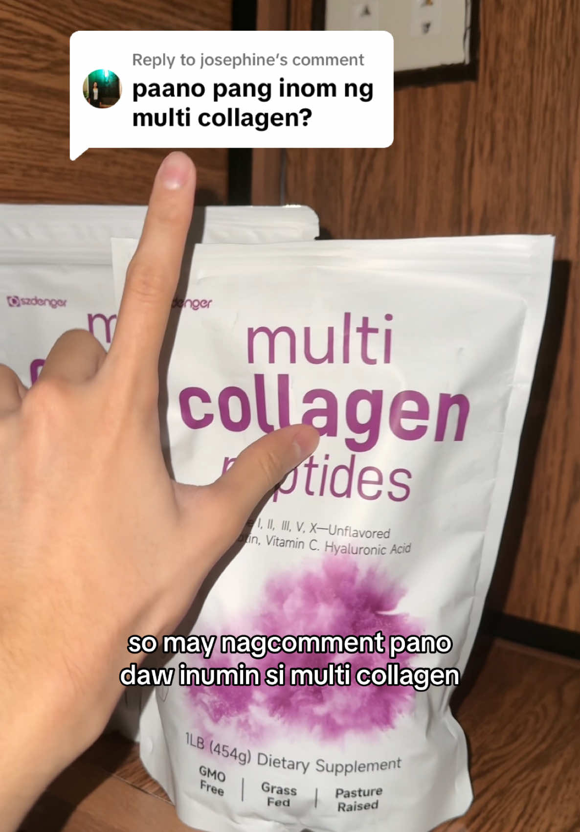 Replying to @josephine ito yung szdenger collagen na laging sold out kasi maganda siya makaglow at fresh ng skin 🥰 #szdenger #collagen #collagendrink #collagenviral 