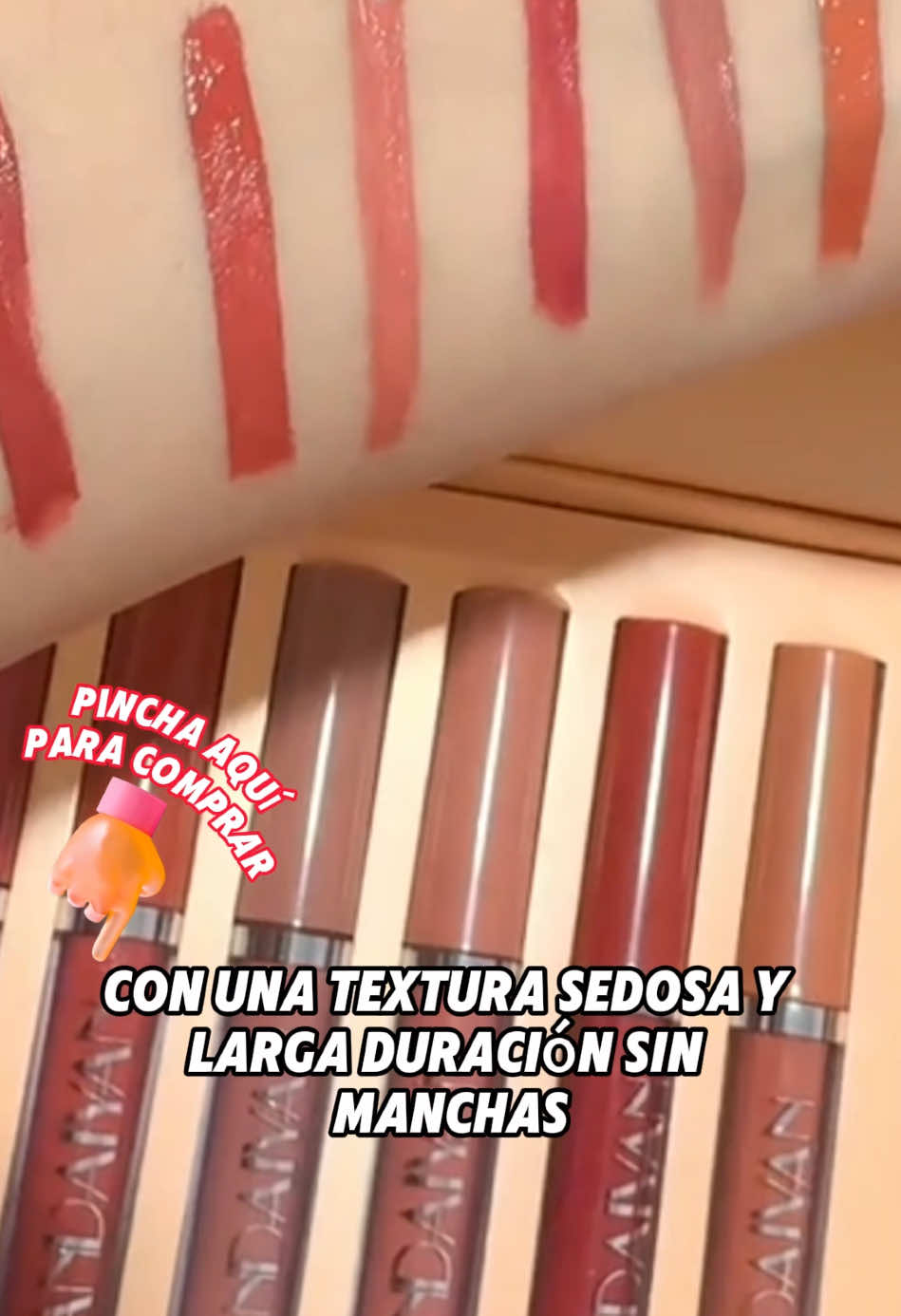 Seis esmaltes de labios con colores intensos para crear el maquillaje de labios perfecto. #lápiz labial#brillo de labios#Belleza#Constituir#LifeHack#TikTokShop#fyppp#fyp
