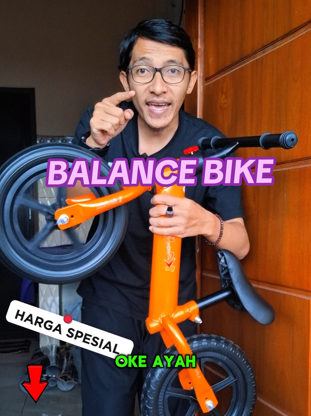 Rekomendasi mainan olahraga anak, balance bike sepeda keseimbangan untuk melatih motorik, kelincahan dan kekuatan kaki. keren keren #balancebike #sepedakeseimbangan #sepedatanpapedal #sepedaanak #paydaysale #wibgajian 