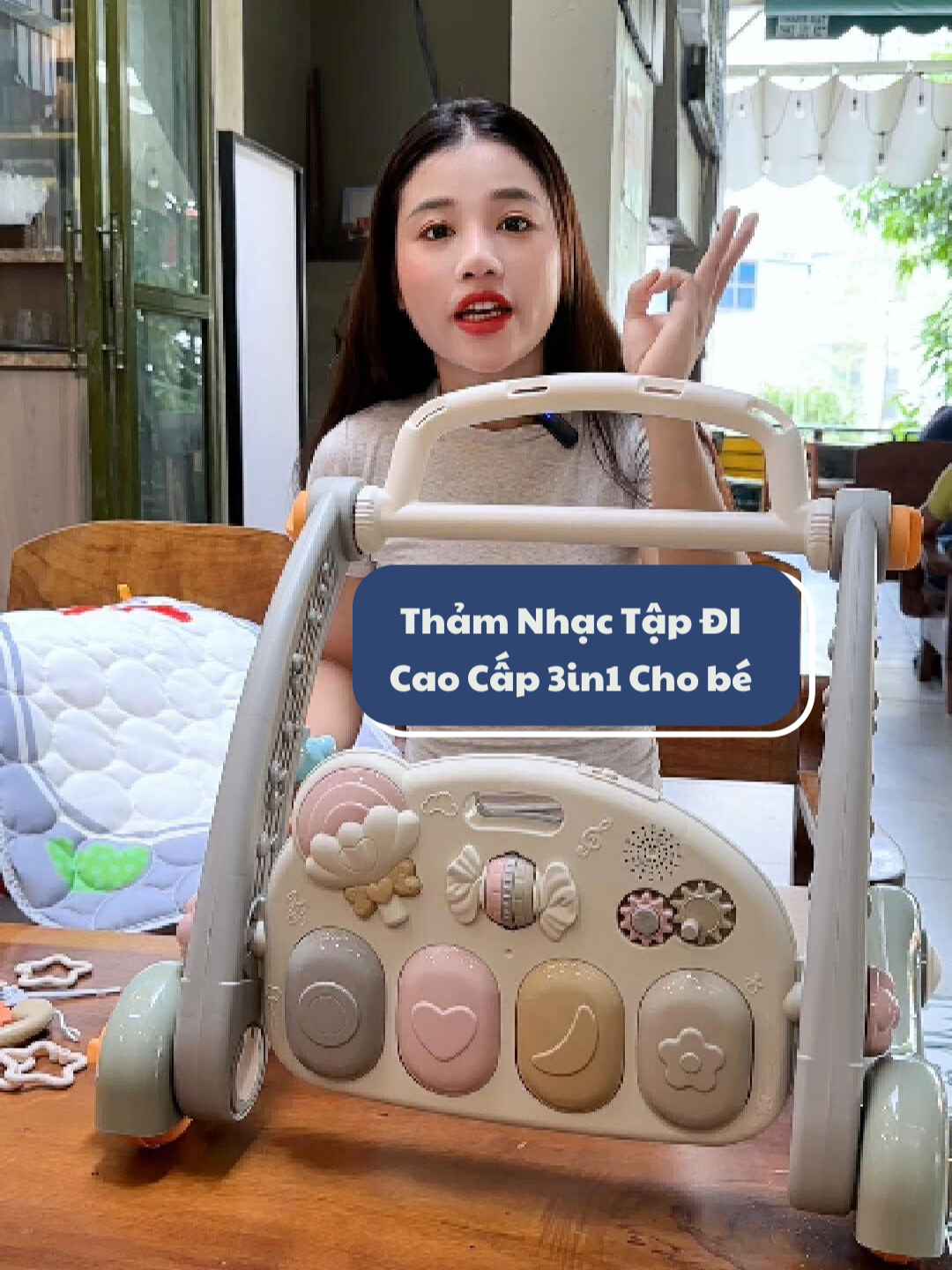 Thảm Nhạc Cao Cấp 3in1 Cho Bé Sơ Sinh Kèm Đàn Piano #thamnhac #thamnhacchobennamchoi #thamnhaccaocapchobe #dochoi #dochoichobesosinh #mevabe #gutykids #xuhuong