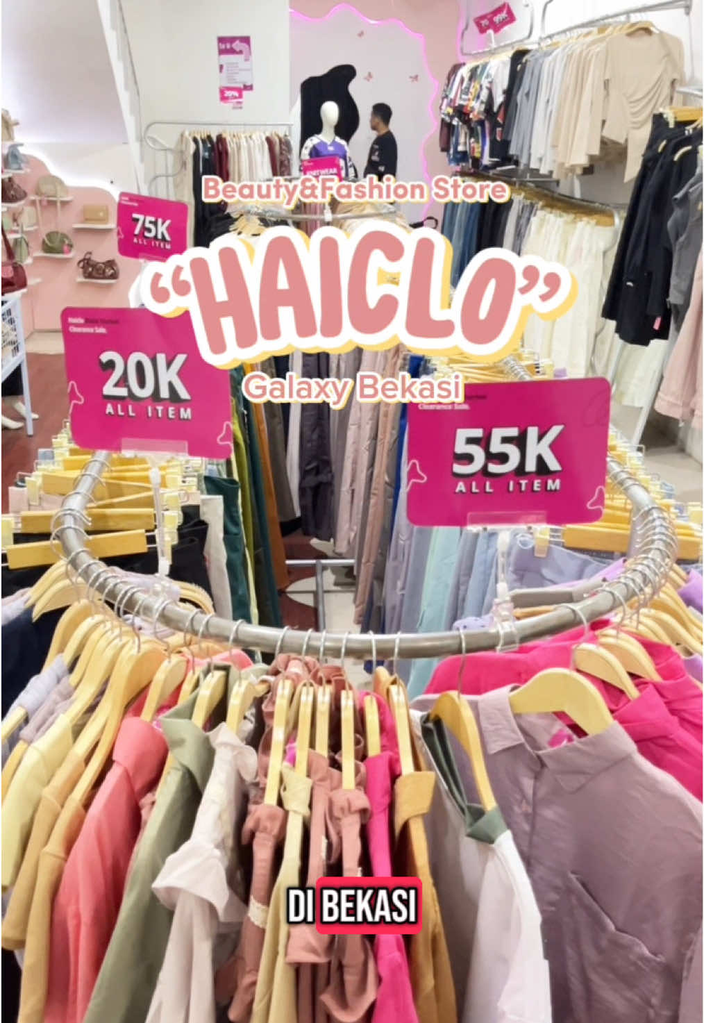 Kesiniajakuy lagi Banyak diskon di @Haiclo_Bekasi  🥳  @Haiclo_Tambun @HAICLO #haicloofficial #haiclobekasi #haiclo #diskon #outfitinspo #bajuviral #bekasi #fashionstore #kesiniajakuy  #haiclobekasi #BeautyFashionStorePertamaDiBekasi #haiclogalaxy #fashionstore #beautyfashion #haiclobandung #haiclostore #haicloclearancesale #diskontiktok #galaxybekasi #aesthetic #hiddengems #placetogo #placetogobekasi #tiktokgo