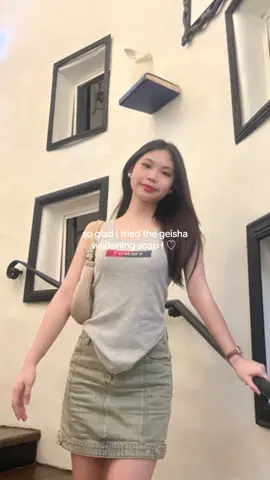 honest review of the tiktok viral whitening soap! ♡ now my holy grail 🥹🫶🏻  #whiteningsoap #geishawhitesoap #geishawhiteclassicvariant #effectivewhiteningsoap 