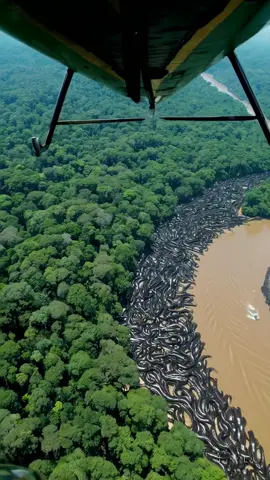 🐍 Thousands of Anacondas Have Bred in the Amazon River… and It’s Spreading. Locals say the waters are alive. Drones confirm it — anaconda numbers are exploding, coiling through rivers, floodplains, and swamps like never before. This isn’t normal. This is a warning. 🎥 Caught by jungle drone patrols 📊 Experts say it’s the biggest surge ever recorded 🗣️ Locals fear something bigger is coming 💬 Is this a breeding boom… or something nature can’t control anymore? 📍 Filmed in the Amazon Basin 🛎️ Follow for more wild nature footage & unexplained wildlife surges #AnacondaBoom #AmazonRiver #SnakeInfestation #WildlifeAlert #JungleCrisis #NatureUnleashed #DroneDiscovery #AnacondaSwarm #UntamedAmazon #ReelTerror