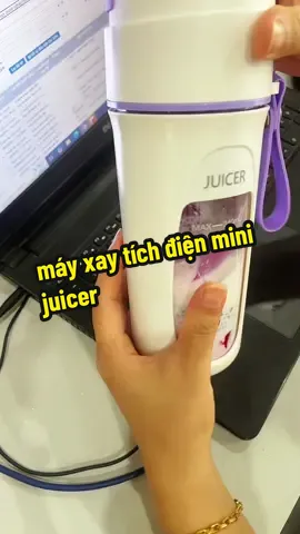 máy xay tích điện mini juicer#mayxaysinhto #juicer #mayxay 