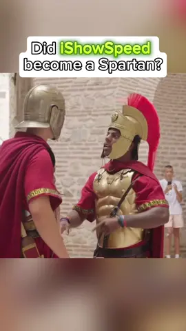 Could it be that iShowSpeed became a Spartan? #ishowspeedclipz #fyp #tiktokviral 