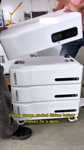 Energy storage stacked lithium battery #energy#storage#system#solar#inverter#lithium#battery#factory#odm#tiktok 