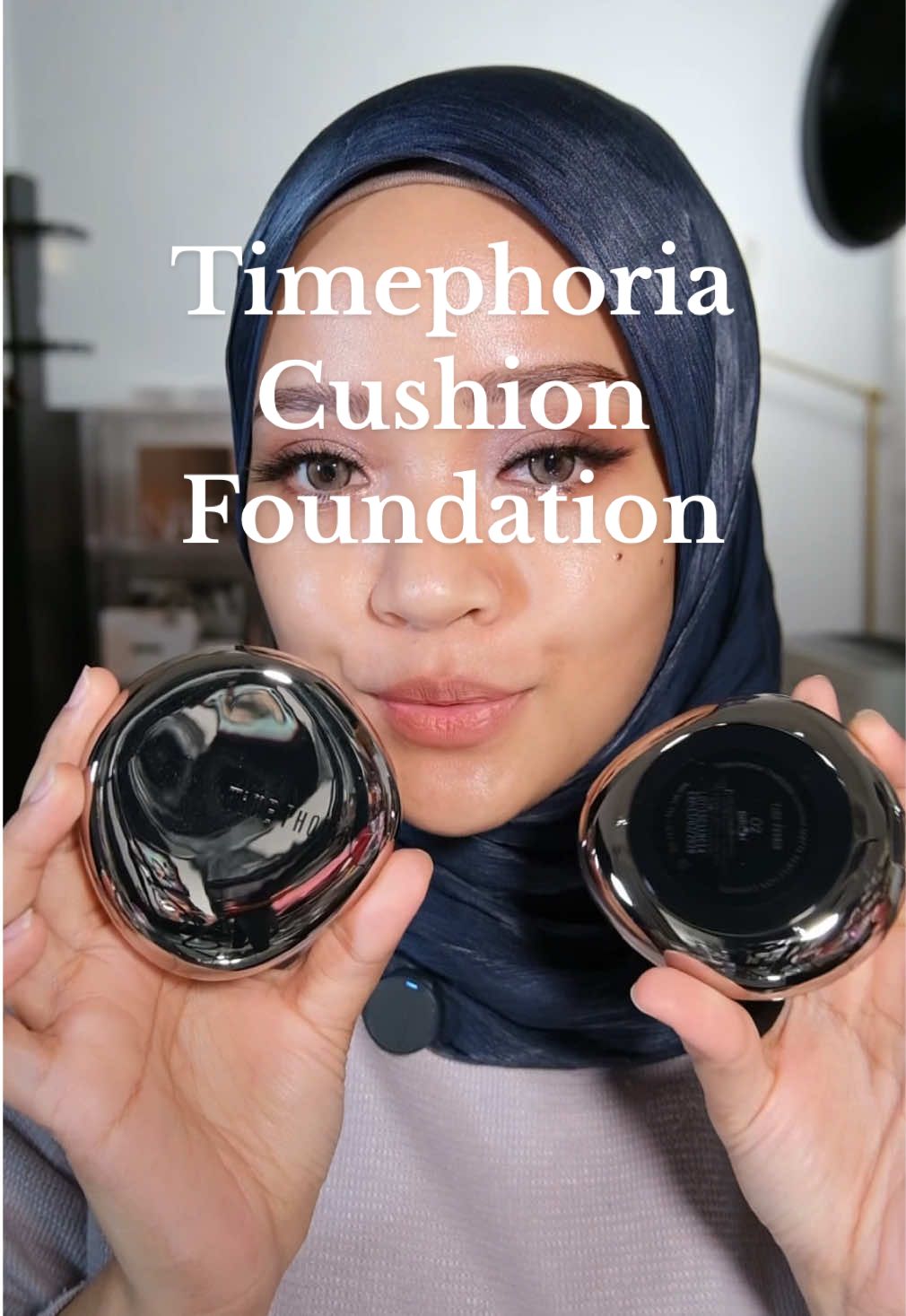 Replying to @Muthia Mata Sepet this is my first impression pakai @TIME PHORIA Malaysia  Malaysia punya cushion. I sukaaaa sangat finishing dia mmg cantik. I highly recommend you to try it out. Shade range dia pun sangat love ya!  #timephoria 