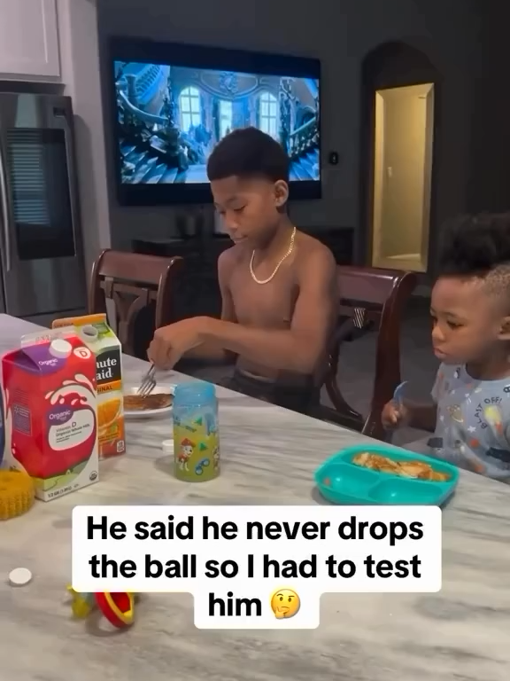 Always ready 💯 #fyp #football #youthsports #athlete #widereceivers #mom#son ( via tru_ballhawk / IG )