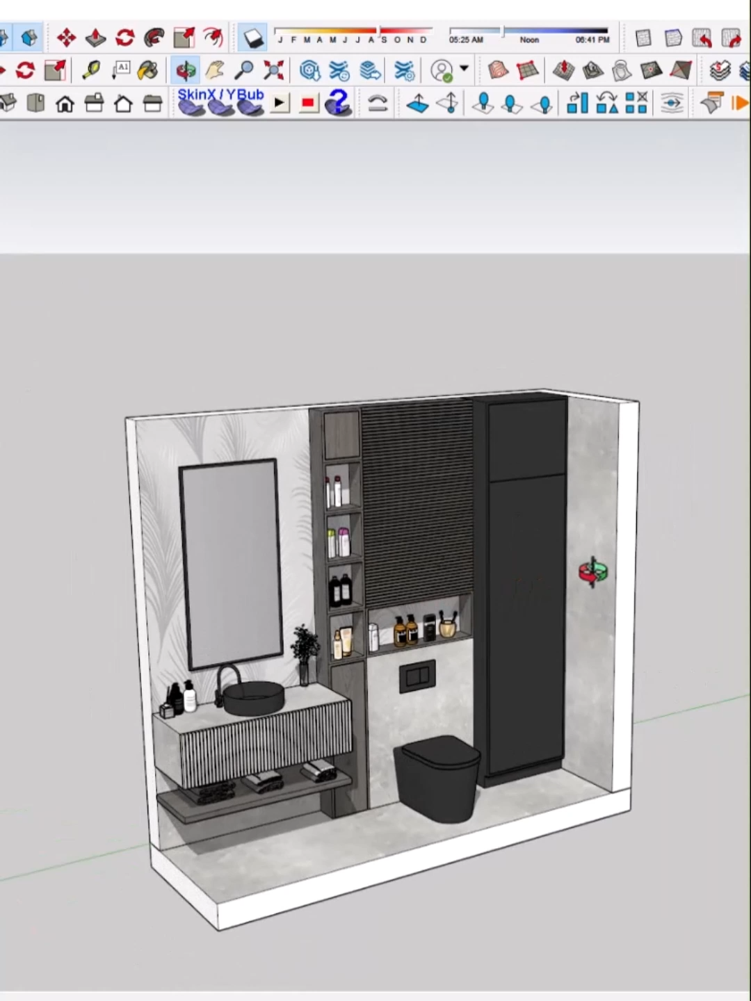 How to create a powder room in SketchUp! ------------------------------ SketchUp Tutorials SketchUp Pro 2024 How to Get Google SketchUp #sketchup #interiordesign #architecture #fyp #foryou #art #crafts #wardrobe #mdf #tutorial #sketchup2024 #sketchapp #sketchuppro#autocadtosketchup #cadtosketchup #archviz #constructiontips #sketchuptutorial