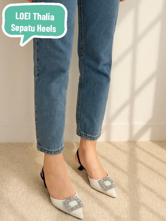 LOEI Thalia Sepatu Heels  #heels #heelskekinian #heelswanita #heelsmewah #heelsterbaru #heelsterlaris #heelskeren 