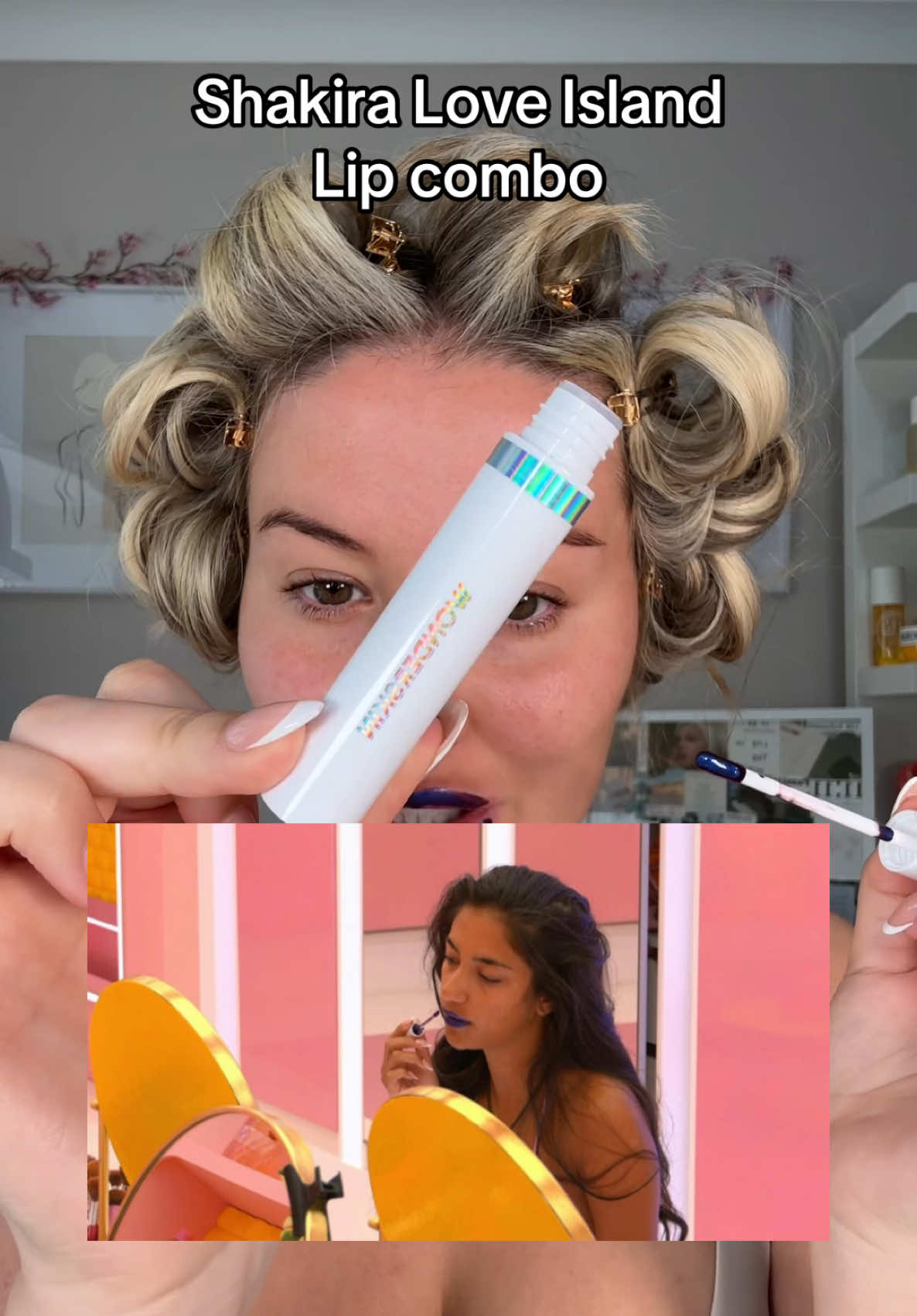 Such a game changer 👄👏🏼✨ Shakira Love island Lip combo @Wonderskin Beauty #lipstain #virallipstain #LoveIsland #makeuphacks #tiktokmademebuyit 