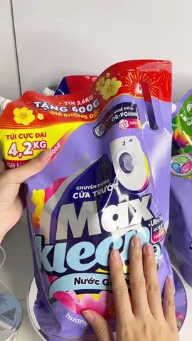 Combo giá hời nước giặt xả cho mấy chị nè #nuocgiat #nuocgiatxa #maxkleen #fyp 