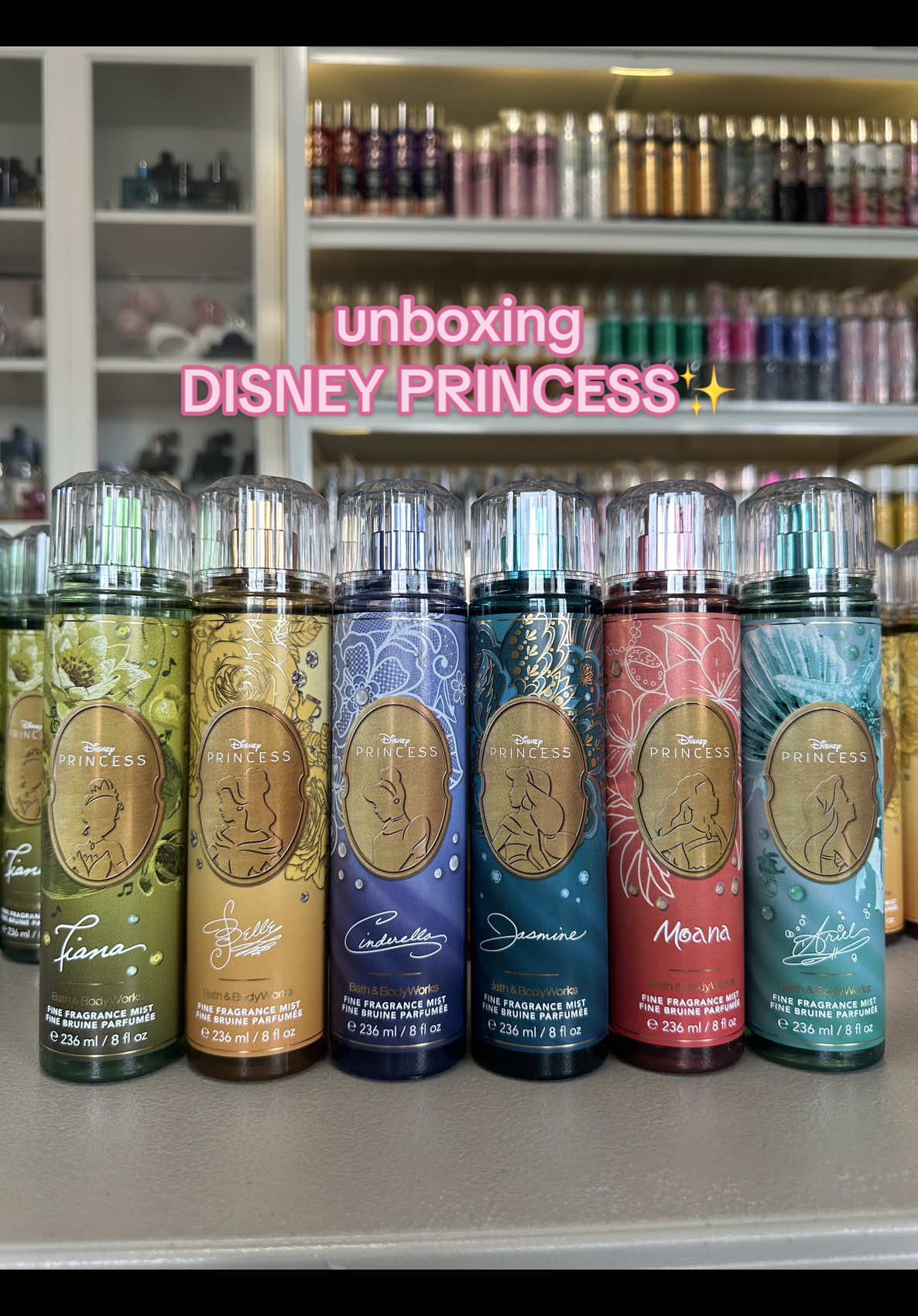 unboxing Disney Princess collection by Bath & Body Works ✨💖👑 Pick your princess💕 #bathandbodyworks #disneyprincess #byabbymanila #unboxing