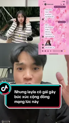 Nhung layla cô gái gây búc xúc cộng đồng mạng lúc này #tintuc #vairal #tinhot #nhunglayla 