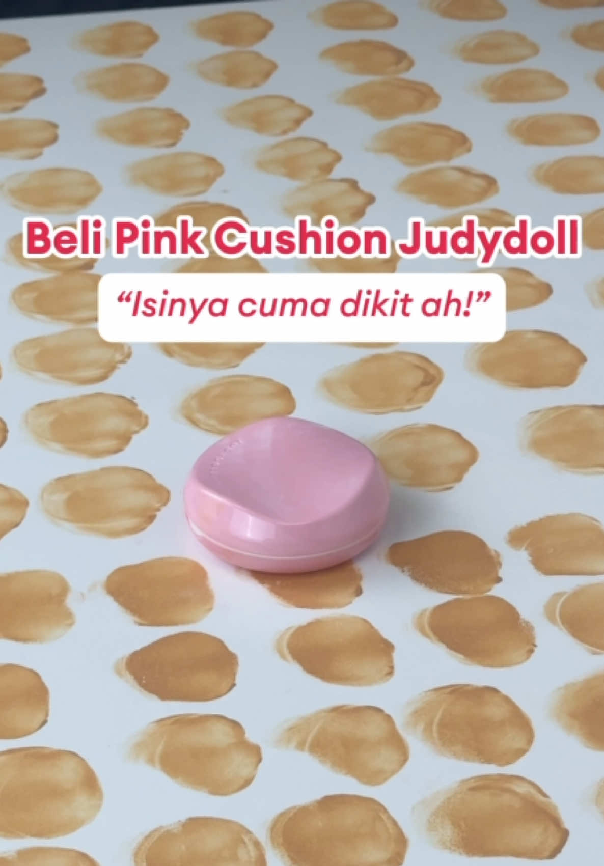 Beli Pink Shield Cushion Judydoll bisa dipake sampe berapa kali? Nih! Bisa 225+++ tap loh ternyata🥳💖  Super hematttt kan? Yuk checkout juga👌🏻  #judydoll #pinkshieldcushion #spfcushion #NewArrivalDay 
