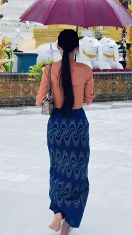 ဘုရားသွား...💙 #views #fypage #မြင်ပါများပီးချစ်ကျွမ်းဝင်အောင်လို့🤒🖤 #ကရင်မလေး🇳🇱 