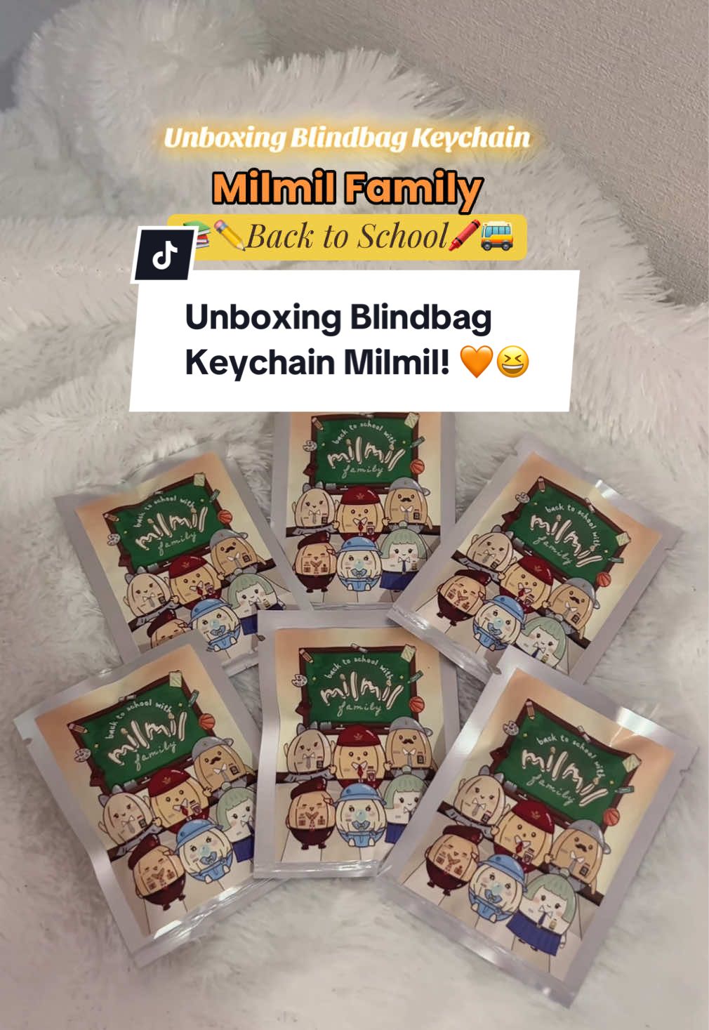 seru anjaaay blindbag milmil 🤣🧡✨ #fyp #milmilfamily #milmilkukis #milmilmilletmilk #milmilblindbag 