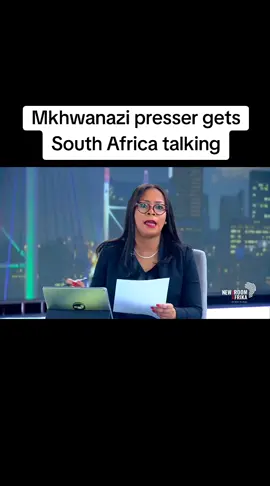 Mkhwanazi presser gets South Africa talking #Robhersov #southafricatiktok #DA #ANC #nhlanhlamkhwanazi #policeminister #CapCut 