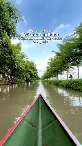 ngadem naik perahu hanya 5k saja 🍃🛟 📍Wisata Tani Betet #nganjuk #explorenganjuk #wisatanganjuk #nganjuk24jam #infonganjuk #nganjukhits #nganjukviral #nganjuknyawiji #fyp #viral 
