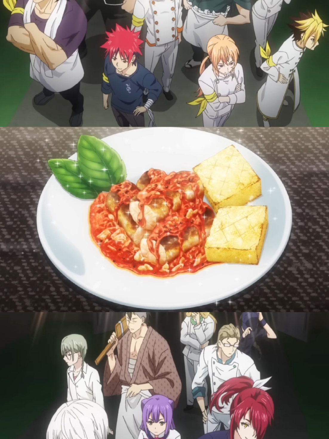 ศึกชิงตำแหน่ง10สุดยอดหัวกะทิ #ยอดนักปรุงโซมะ #อาหาร #เร็นไทโชคุเงคิ  #ปลาไหล #เนเน่โนะคุนิ #โซบะ #ยากิโซบะ