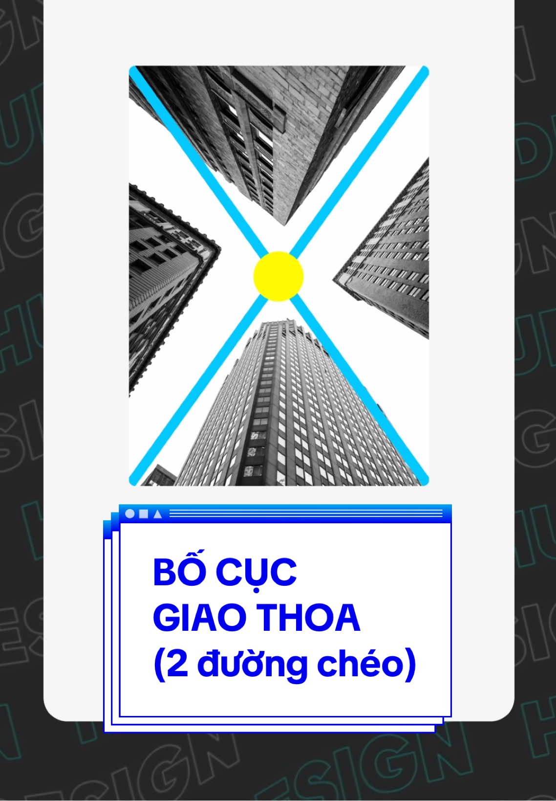 Bạn biết đến bố cục này chưa? #graphicdesign #thietkedohoa #vietsubdouyin #xuhuongthietke #hudesign 