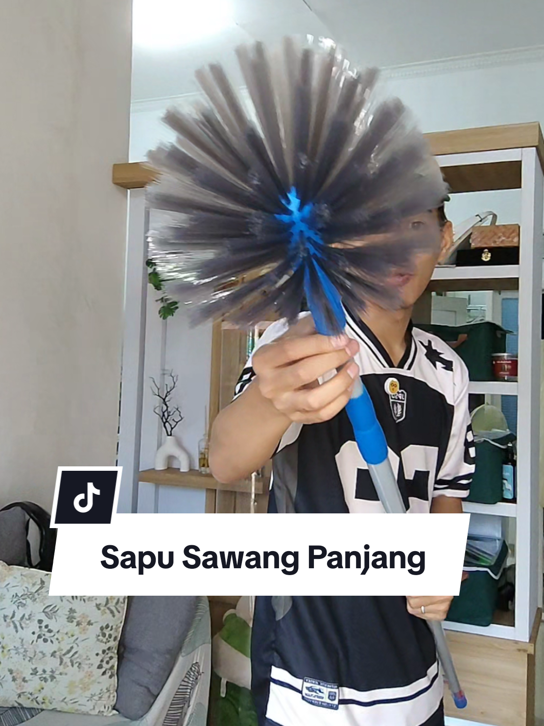 Sapu sawang panjang banget #sapusawang #sapuplafonkleaner 