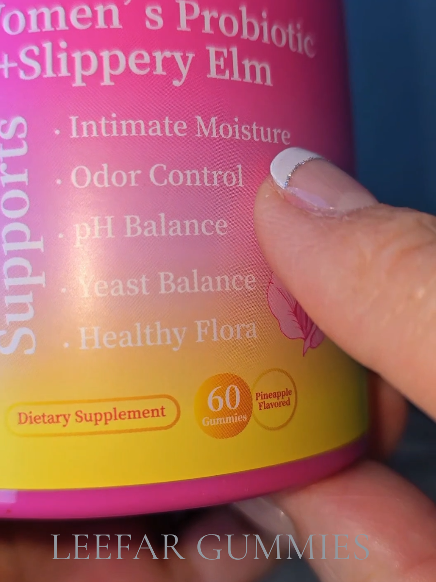 ✨ These LEEFAR Feminine Probiotic Gummies are my daily essential for healthy pH balance, tackling dryness, and supporting overall vaginal health naturally.🍍  #dealsforyoudays   #TikTokShopCreatorPick  #tiktokmademebuyit