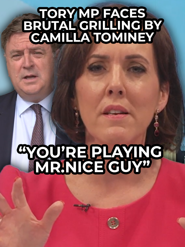Tory MP Mel Stride faces brutal grilling by Camilla Tominey: 