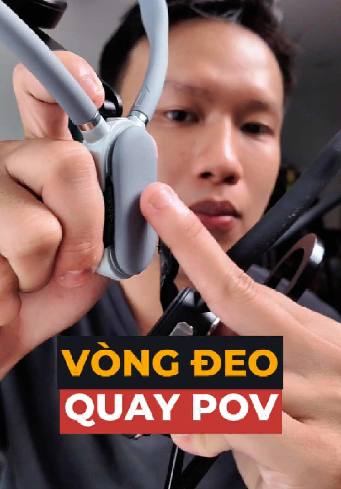 Vòng Đeo Hỗ Trợ Quay Góc POV, bản nâng cấp có dây đeo hỗ trợ, hít magsafe mạnh. #tiếnmò #tienmo #review #quaypov #vongdeoquaypov #POV 