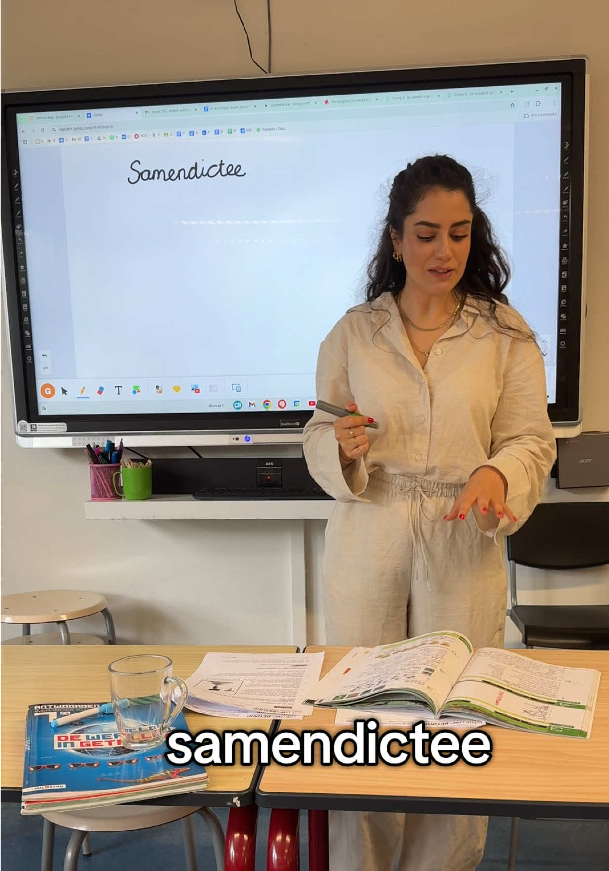 samendictee 📝 #jufdidem #juf #lesgeven #groep67 #les #vjp #onderwijs #pabo #leren #filosoferen #lesidee #spelling 