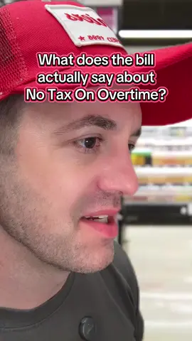 What does the Big Beautiful Bill actually say about no tax on overtime?