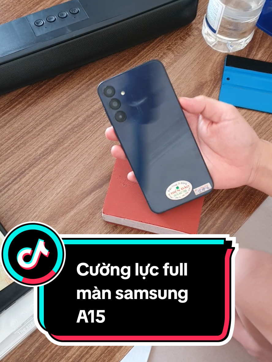 Cường lực full màn Samsung A15 🥰#bienphatstore #cuongluc #cuonglucfullmanhinh #samsunga15 