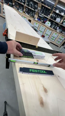 A couple of the cool things you’ll find in the @Festool Canada Fan shop/website are the Blackwing/Festool pencils and the spirit level which I used to lay out the stair treads on the mass timber stair stringers. Fanshop can be found at www.festoolfanshop.ca and www.festoolfanshop.com 