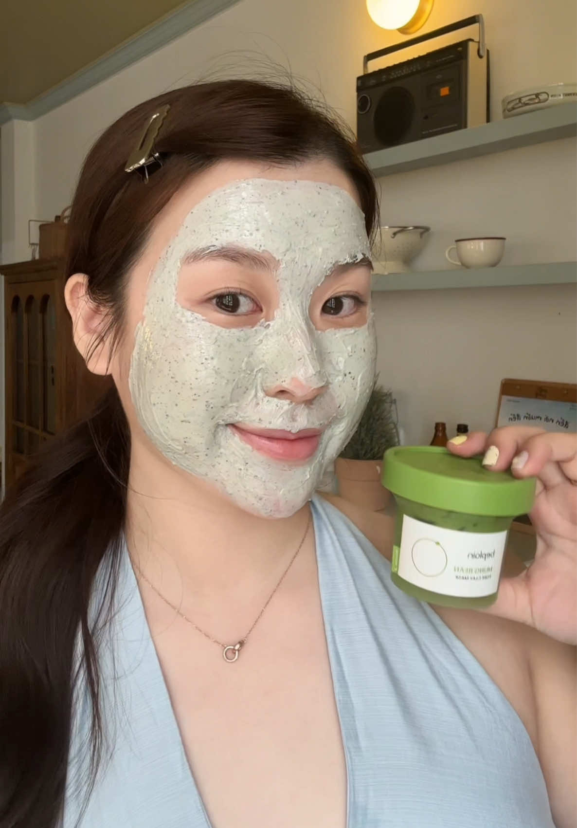 Thư giãn cùng với mask đậu xanh nhà Beplain 🫛 ✨ #nguyetbusine #beplainvietnam #matnadatset @BEPLAIN Vietnam 