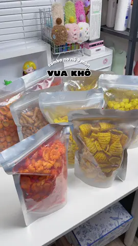 Combo no nê của Vua Khô 👑 ăn đã xỉuuu í😋😍#mytamnunbox #tiktok #viral #xuhuong #snack #combonone #vuakho 