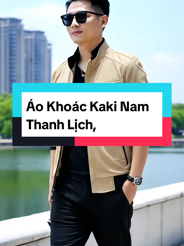 Áo Khoác Kaki Nam Thanh Lịch,L#donamhottrend #aochongnangnam #quanaonam #quanaohottrend #aogionam #aokhoackakinam #fashiontiktok #thoitrangnam 