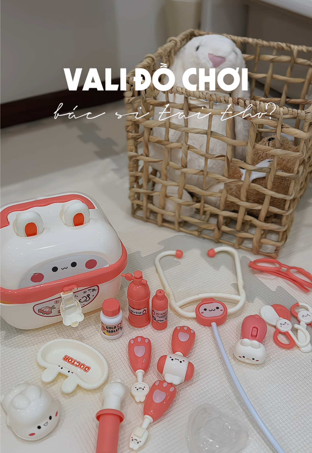 Rẻ quá các mẹ ơi, bộ đồ chơi bác sĩ cho bé chỉ hơn 100 cành🍃✨🛒#megialinh #dochoichobe #dochoibacsi 