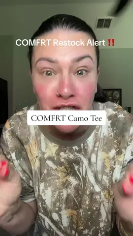 🚨RESTOCK ALERT🚨 The viral COMFRT camo oversized tee is BACK in all sizes & colors 😍 Just $29 for #DealsForYouDays — but they’re flying fast! Grab yours now before they sell out again! 🫶💨 @Comfrt #TikTokMadeMeBuyIt #OversizedTee #COMFRT #CamoStyle #StreetwearFinds #AffordableFashion #TikTokFashion #TrendyFits #OOTD #ShopNow 