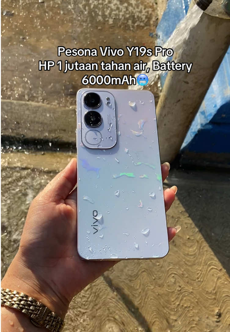 Minggir HP 1 jutaan mau ikut bersaing😎 #vivoy19spro #vivo #hp #hpsatujutaan #tahanair #6000mah #fyp 