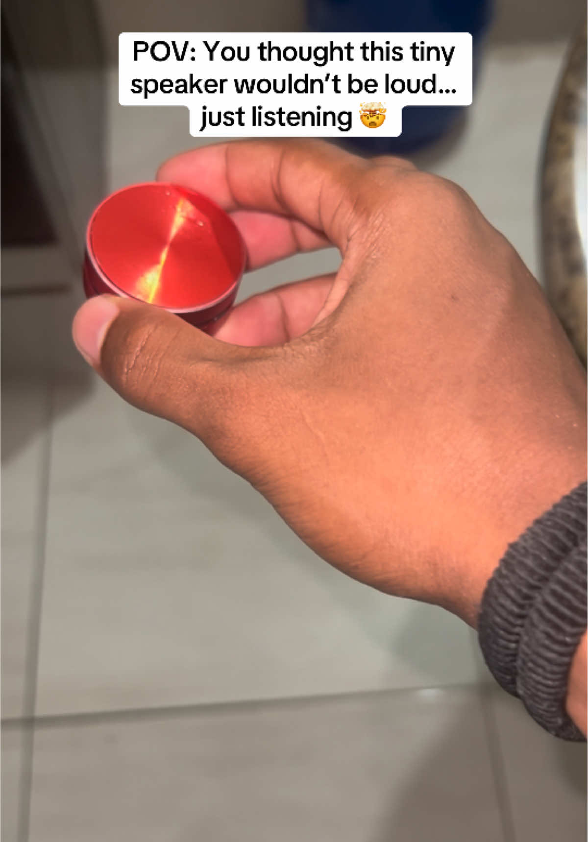 🙂‍↕️🖐🏼#tiktokmadembuyit #minispeaker #speaker #bass #tiktokmadembuyit 