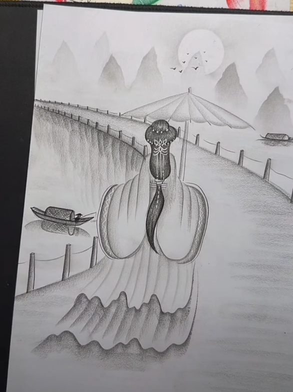 How To Draw With a Pencil ✏️  . . . #howtodraw #drawingtutorial #drawingforbeginners #artistsoftiktok #drawingchallenge #drawings #drawinghands 