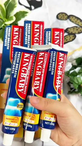 60k cho 6 tuýt kem đánh răng kingbaby quá rẻ ne#kemdanhrang #kemdanhrangkingbaby #kingbaby #giadungemtham #xuhuong  @Gia dụng em Thắm 