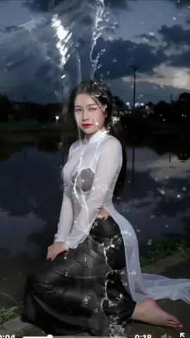 Đêm nay trăng sáng quá #áodài #gaixinhtiktok #xuhuong #nhachaymoingay 