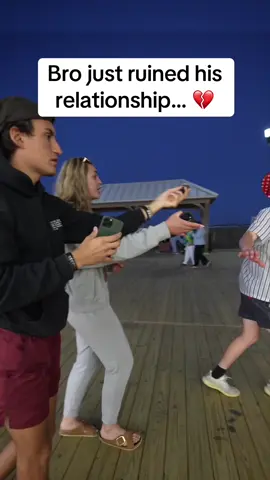 Bro just ruined his relationship… 💔 